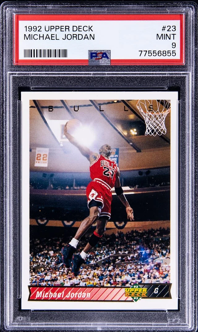 1992-93 Upper Deck Michael Jordan #23 card image