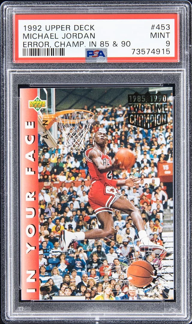 1992-93 Upper Deck Michael Jordan #453 card image