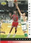1992-93 Upper Deck Michael Jordan Jerry West Selects #JW9 card image