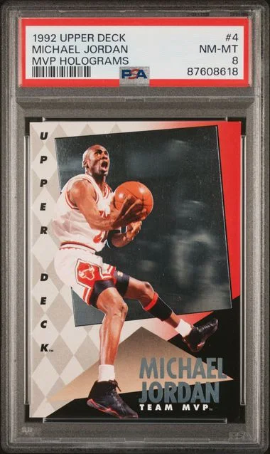 1992-93 Upper Deck MVP Michael Jordan Holograms #4 card image