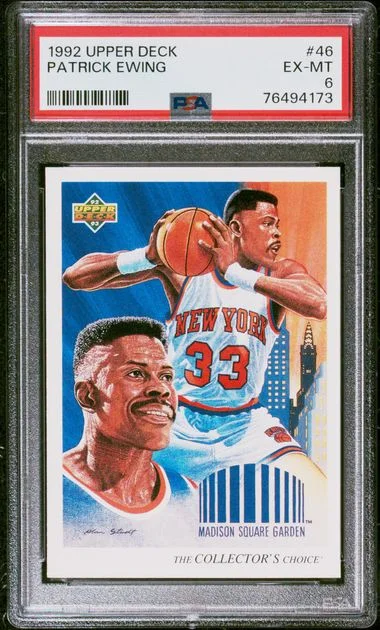 1992-93 Upper Deck Patrick Ewing #46 card image