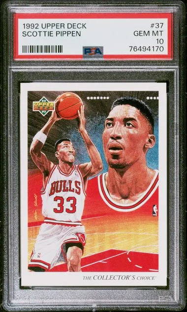 1992-93 Upper Deck Scottie Pippen #37 card image