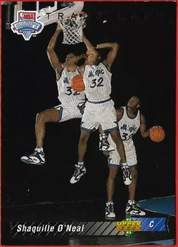 1992-93 Upper Deck Shaquille O'Neal #1B card image