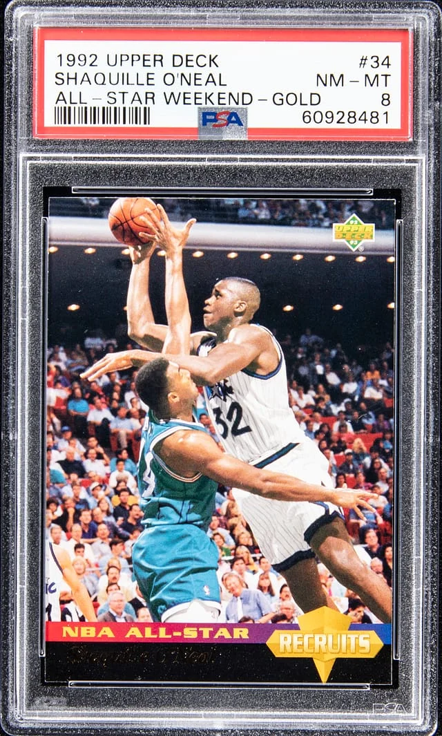 1992-93 Upper Deck Shaquille O'Neal All-Star Weekend Gold #34 card image