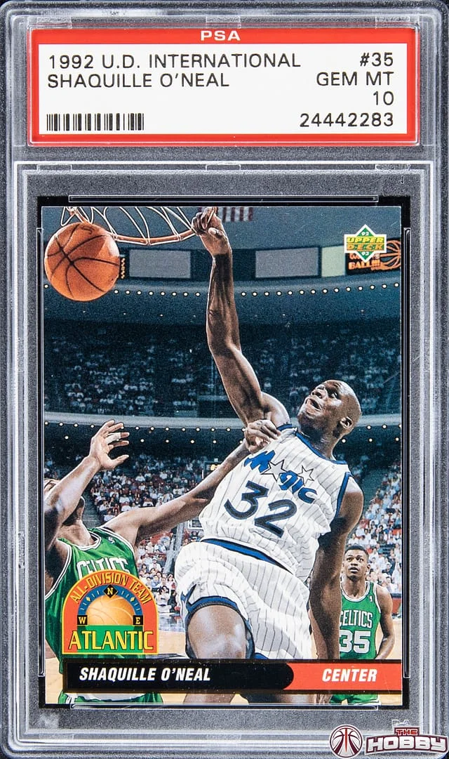 1992-93 Upper Deck Shaquille O'Neal International #35 card image