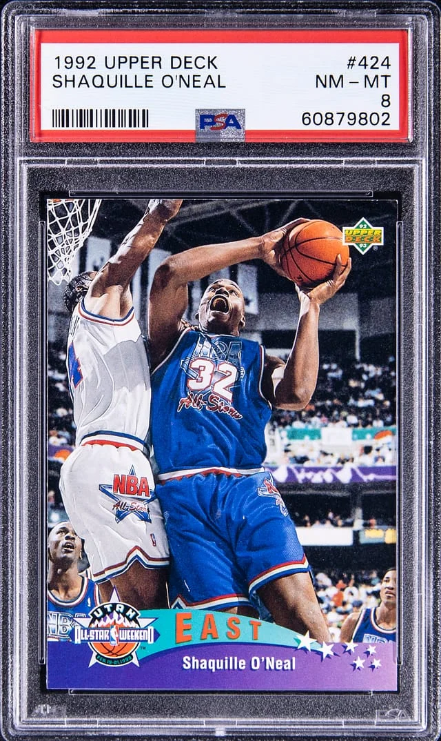 1992-93 Upper Deck Shaquille O'Neal #424 card image
