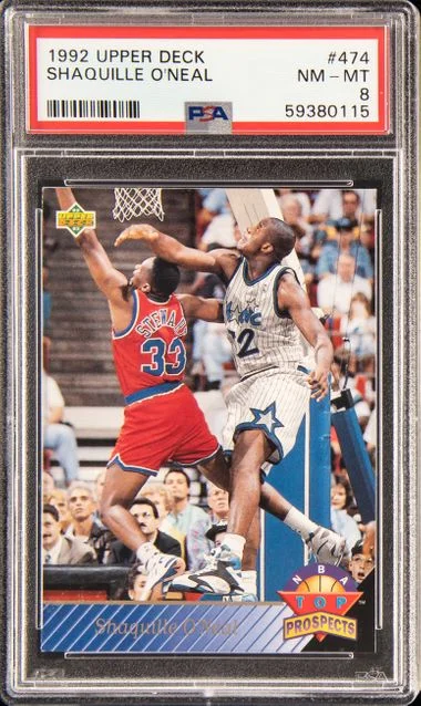 1992-93 Upper Deck Shaquille O'Neal #474 card image