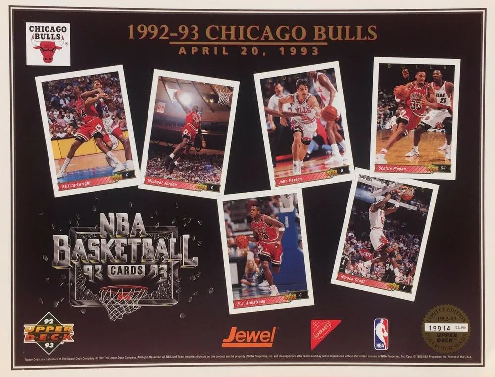 1992-93 Upper Deck Sheets Michael Jordan #NNO card image