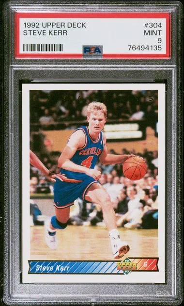 1992-93 Upper Deck Steve Kerr #304 card image