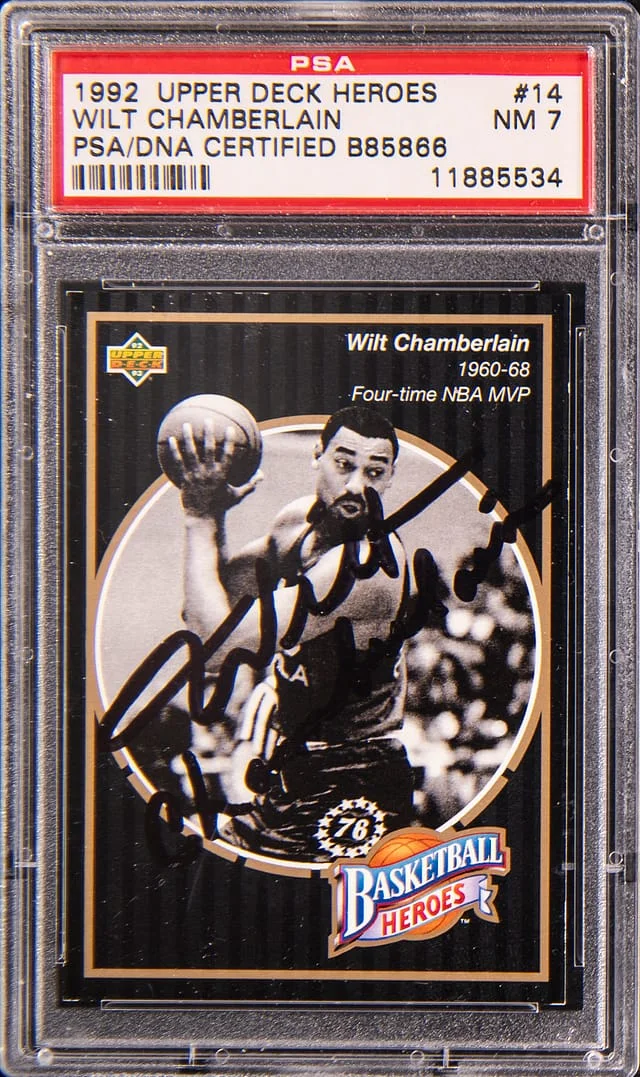 1992-93 Upper Deck Wilt Chamberlain Heroes #14 card image