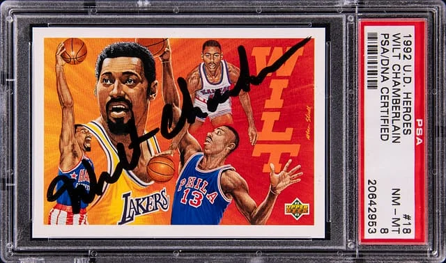 1992-93 Upper Deck Wilt Chamberlain Heroes #18 card image