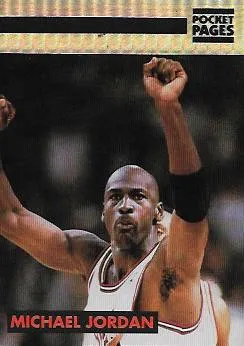 1992-94 Pocket Pages Cards Michael Jordan #48 card image