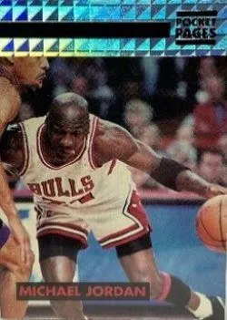 1992-94 Pocket Pages Cards Michael Jordan #58 card image