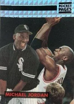 1992-94 Pocket Pages Cards Michael Jordan #64 card image