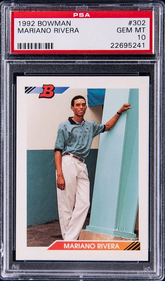 1992 Bowman Baseball Mariano Rivera #302 card image