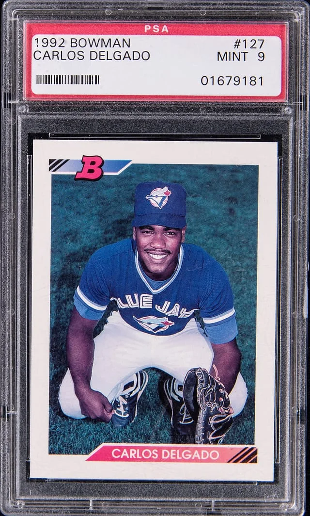 1992 Bowman Carlos Delgado #127 card image