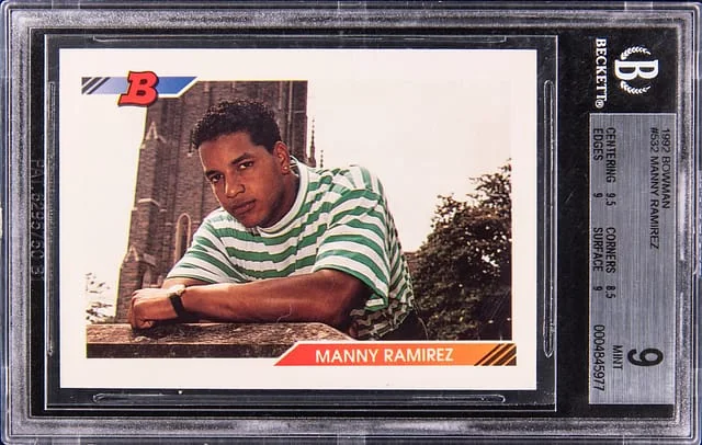 1992 Bowman Manny Ramirez #532 card image
