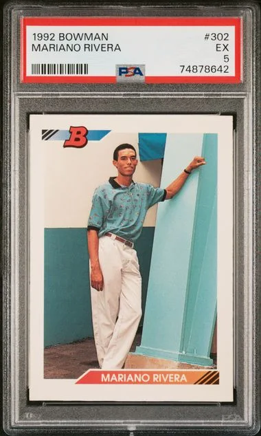 1992 Bowman Mariano Rivera #302 card image