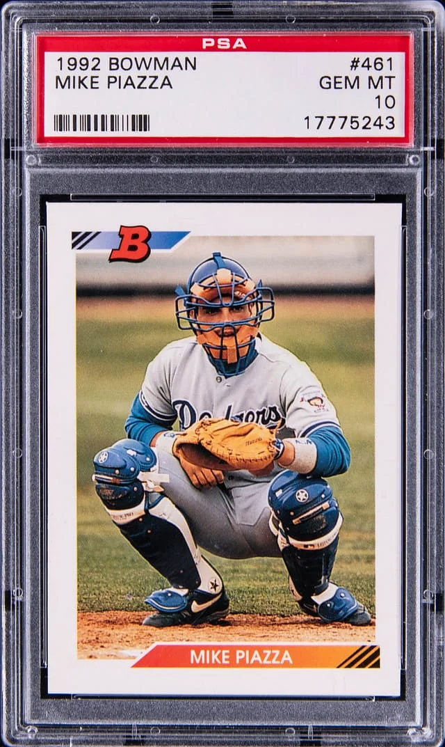1992 Bowman Mike Piazza #161 card image