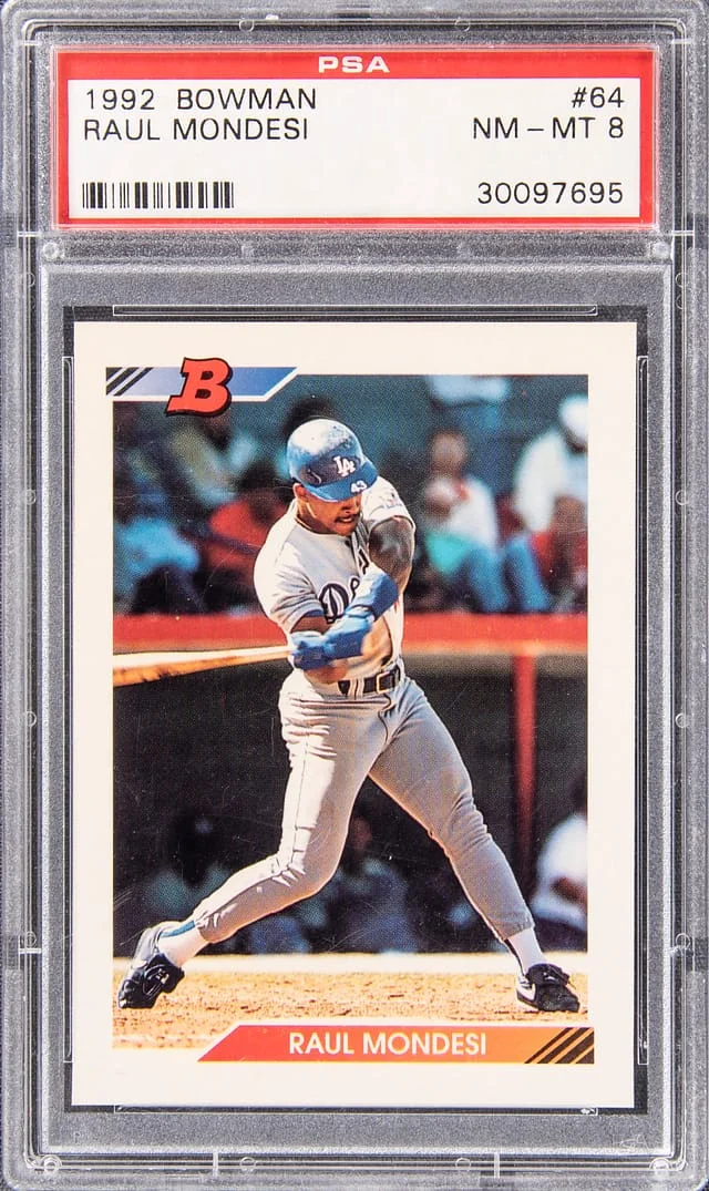 1992 Bowman Raul Mondesi #64 card image