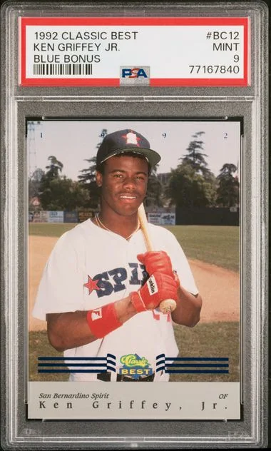 1992 Classic Best Blue Bonus Ken Griffey Jr. #Bc12 card image