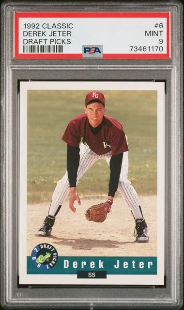 1992 Classic Draft Picks Derek Jeter #6 card image