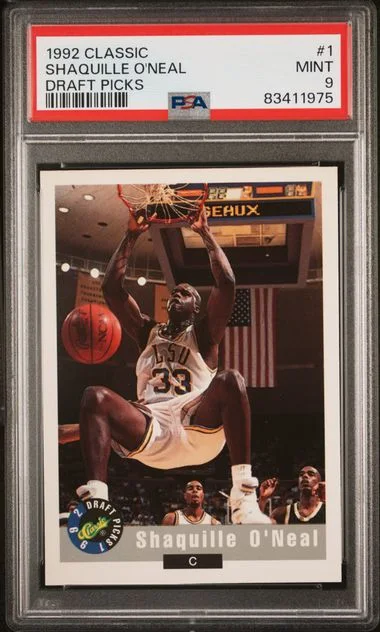 1992 Classic Draft Picks Shaquille O'Neal #1 card image