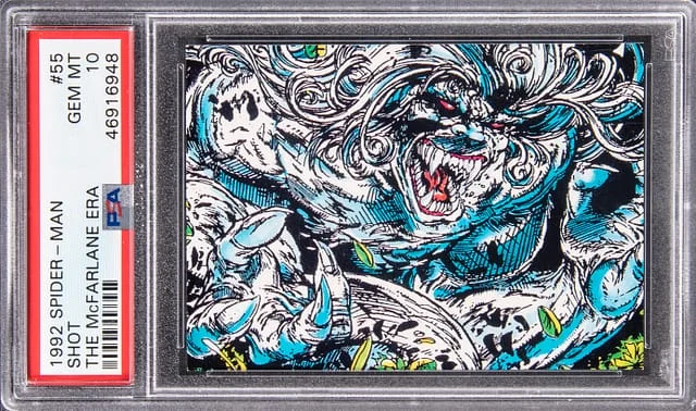 1992 Comic Images Spider-Man The McFarlane Era Shot #55 card image