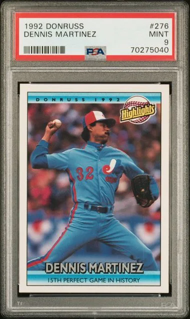 1992 Donruss Dennis Martinez #276 card image