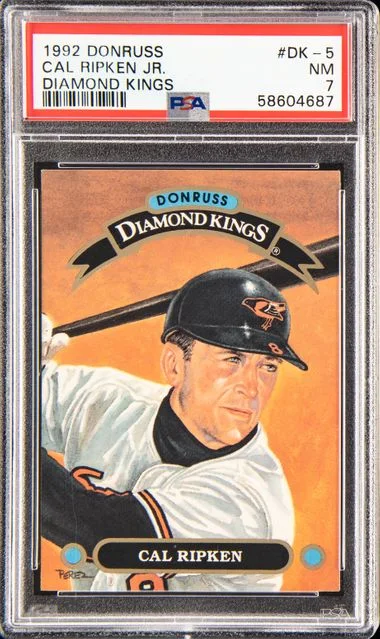 1992 Donruss Diamond Kings Cal Ripken Jr. #DK-5 card image