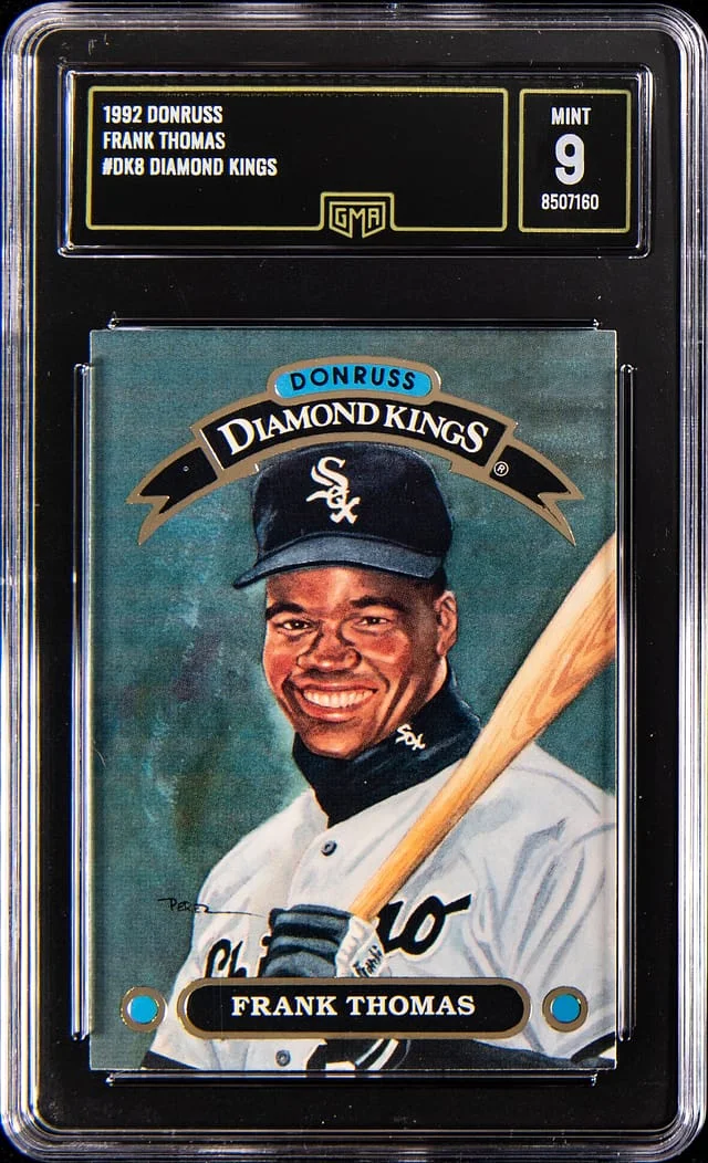 1992 Donruss Diamond Kings Frank Thomas - GMA #DK-8 card image