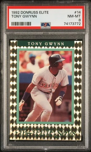 1992 Donruss Elite Tony Gwynn #14 card image