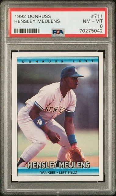1992 Donruss Hensley Meulens #711 card image
