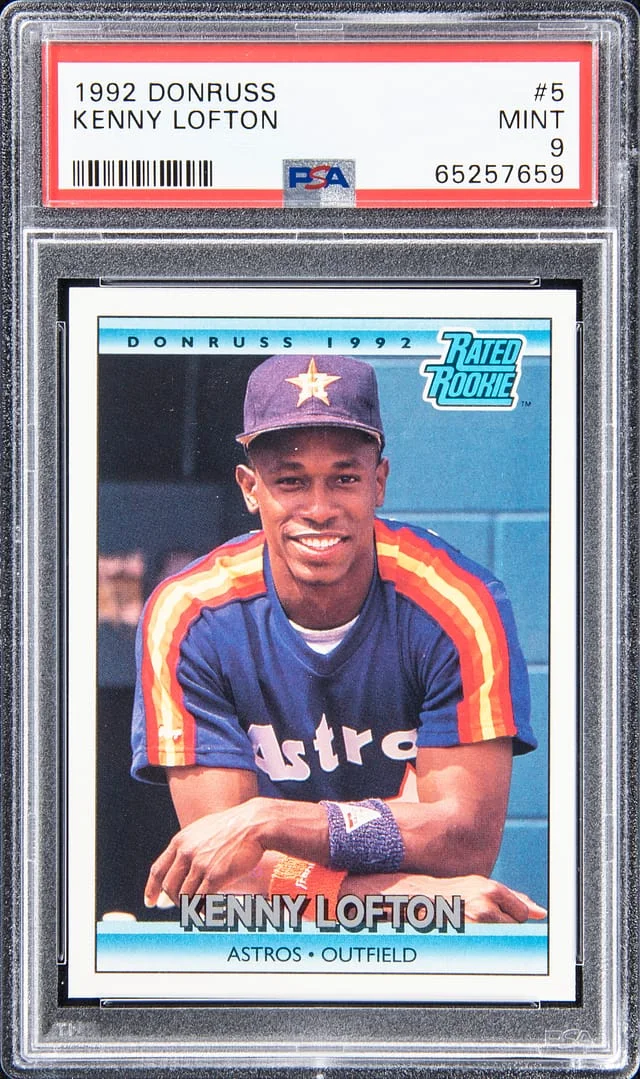 1992 Donruss Kennyh Lofton Rated #5 card image
