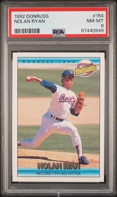 1992 Donruss Nolan Ryan #154 card image