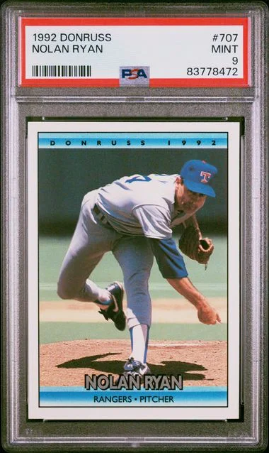 1992 Donruss Nolan Ryan #707 card image