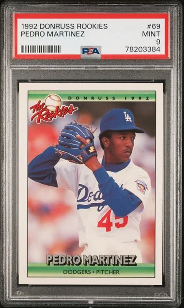 1992 Donruss Pedro Martinez Rookies #69 card image