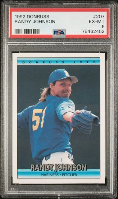1992 Donruss Randy Johnson #207 card image