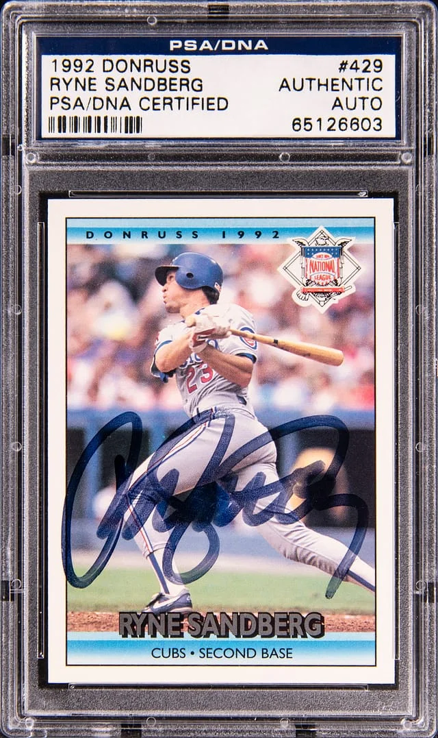 1992 Donruss Ryne Sandberg #429 card image