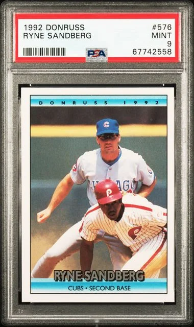 1992 Donruss Ryne Sandberg #576 card image