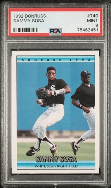 1992 Donruss Sammy Sosa #740 card image