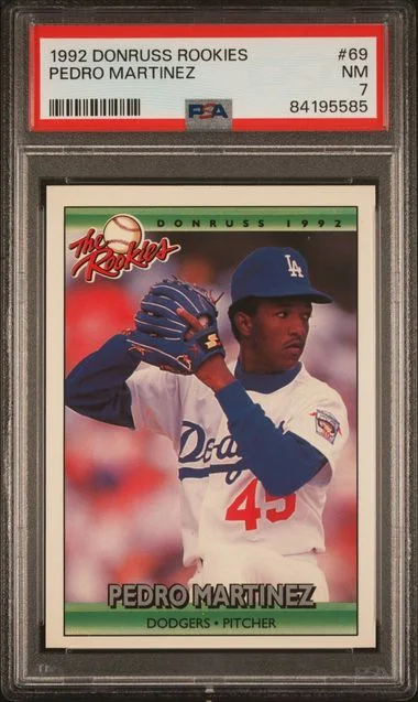 1992 Donruss The Rookies Pedro Martinez #69 card image