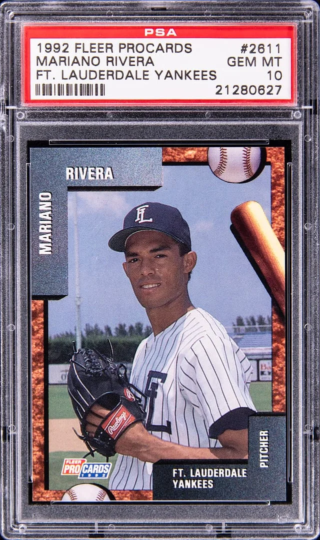 1992 Fleer Mariano Rivera Pro Cards Fort Lauderdale Yankees #2611 card image