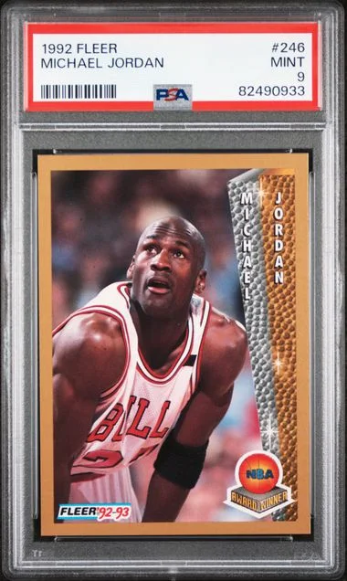 1992 Fleer Michael Jordan #246 card image