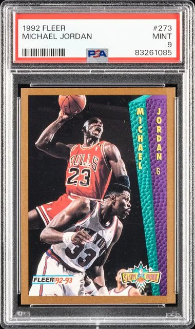 1992 Fleer Michael Jordan #273 card image