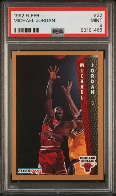 1992 Fleer Michael Jordan #32 card image