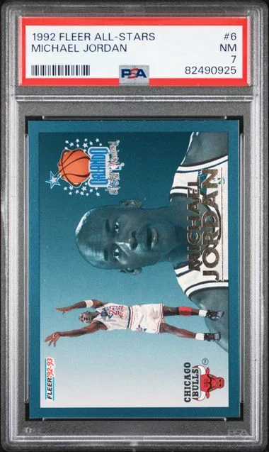 1992 Fleer Michael Jordan All-Stars #6 card image