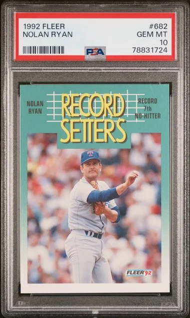 1992 Fleer Nolan Ryan #682 card image