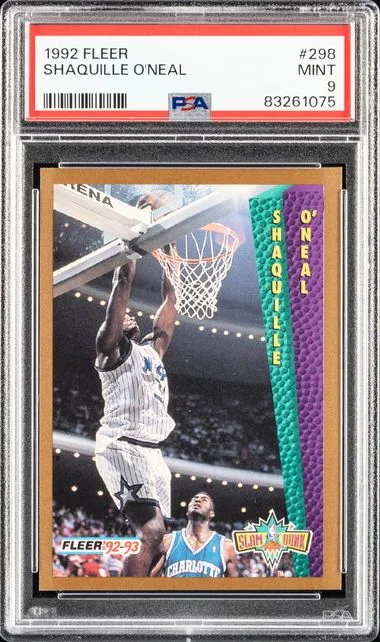 1992 Fleer Shaquille O'Neal #298 card image