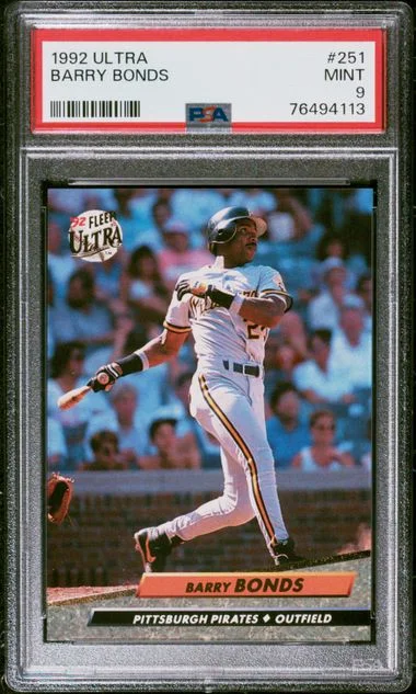 1992 Fleer Ultra Barry Bonds #251 card image